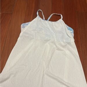 Ivivva White and Blue Kids Tank Top